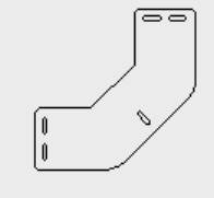 Imagen de BAJADA BANDEJA 100